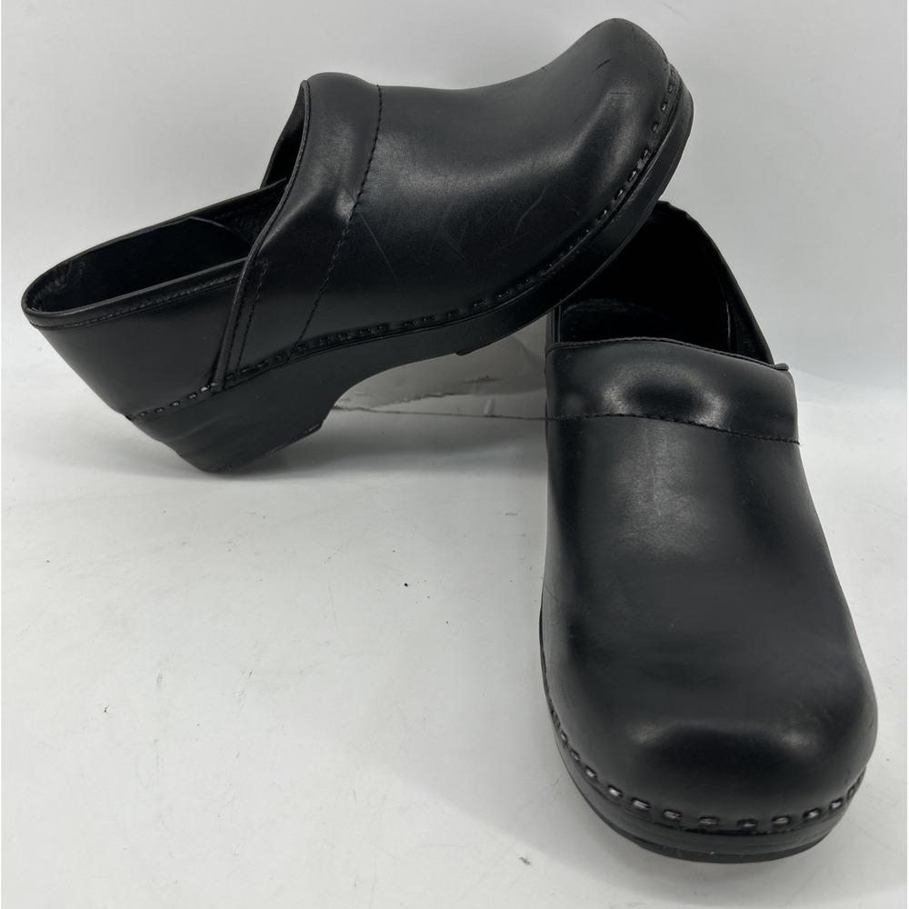 LL Bean Slip On Comfort Professional Clogs Black Women's Size 7.5M